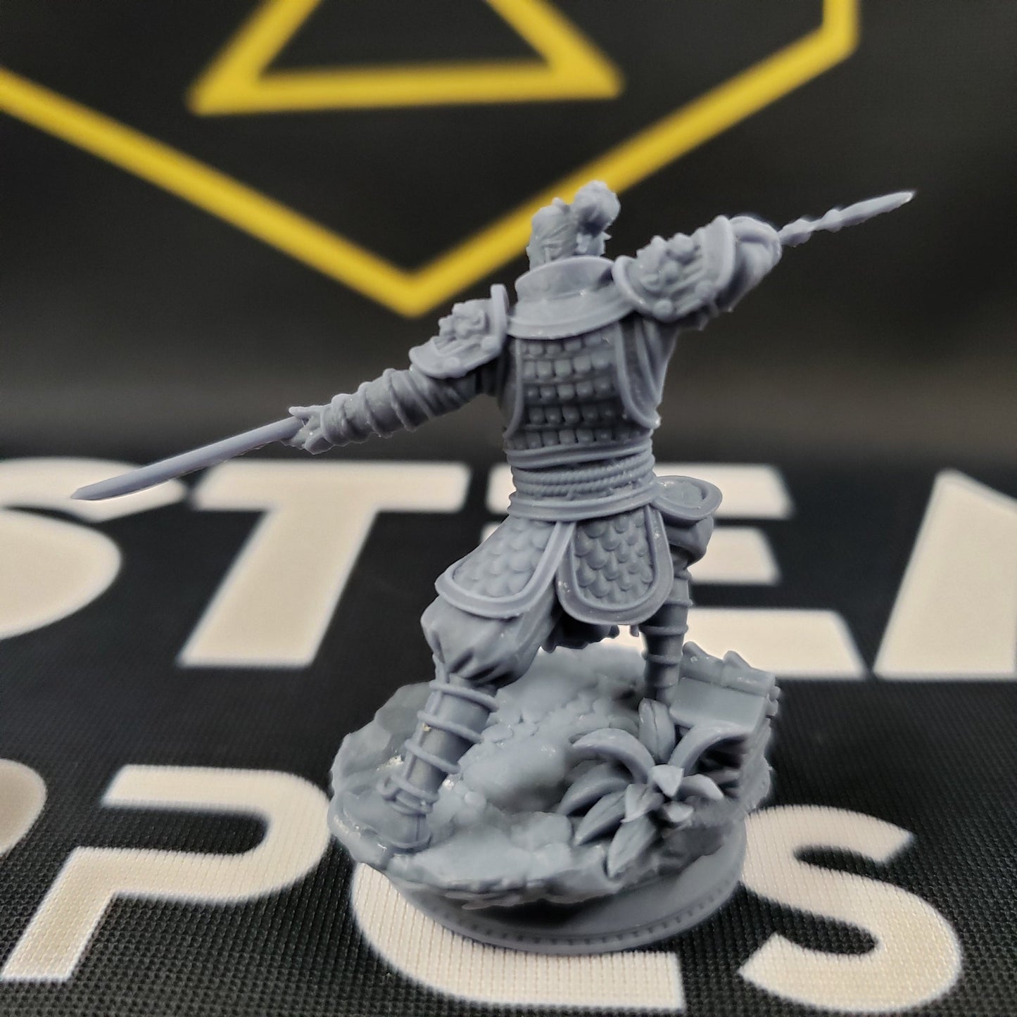 Hu Shen, Commander from the East (Male Human Fighter)