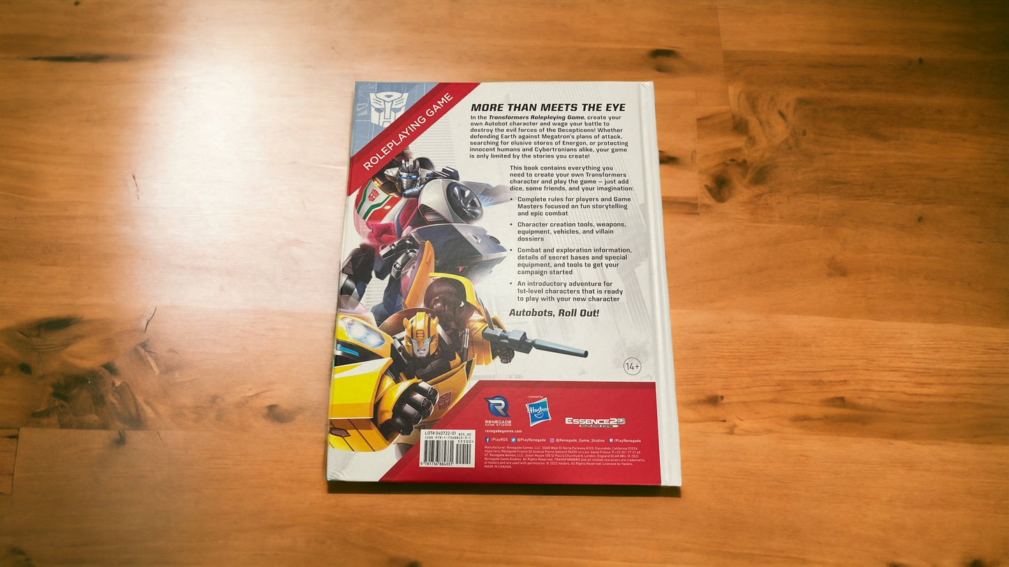 Transformers RPG Core Rulebook (Dented)
