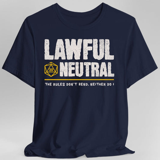 Lawful Neutral Shirt - DnD Alignment T-shirt