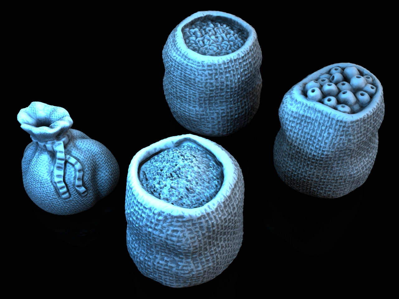 Medieval Town - Scatter Terrain - Sacks