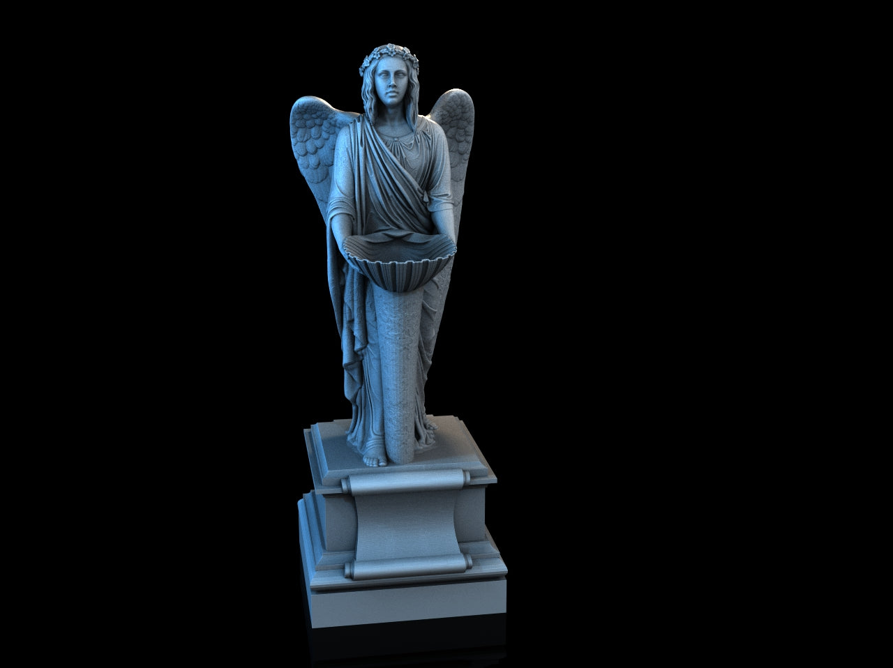 Medieval Town - Scatter Terrain - Angel Statue