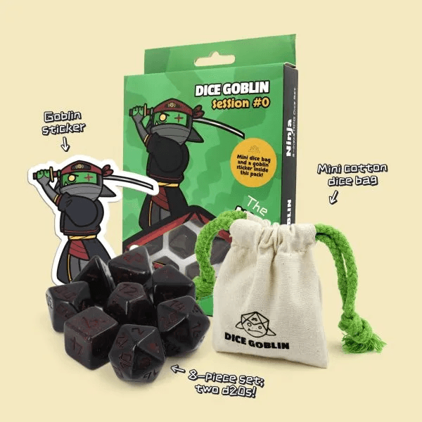 Dice Goblin - Misfits & Mayhem Session 0 - The Ninja