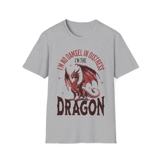 No Damsel In Distress Dragon Feminism Shirt