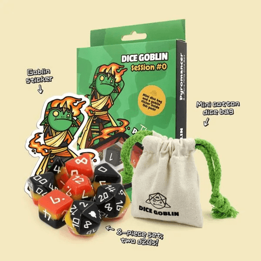 Dice Goblin - Misfits & Mayhem Session 0 - The Pyromancer