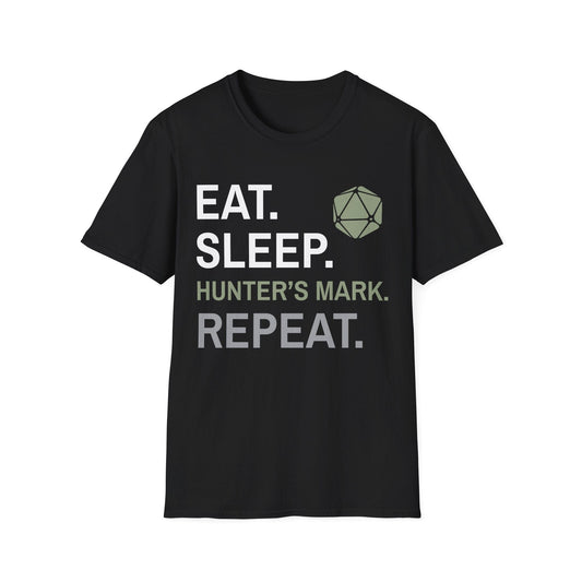 Ranger Class T-Shirt – 'Eat, Sleep, Hunter's Mark, Repeat'