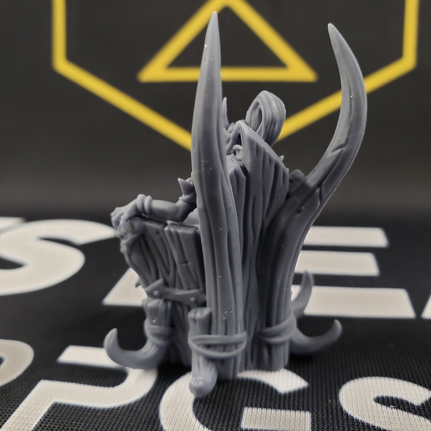 Queen Trixia (Female Hobgoblin on Throne)