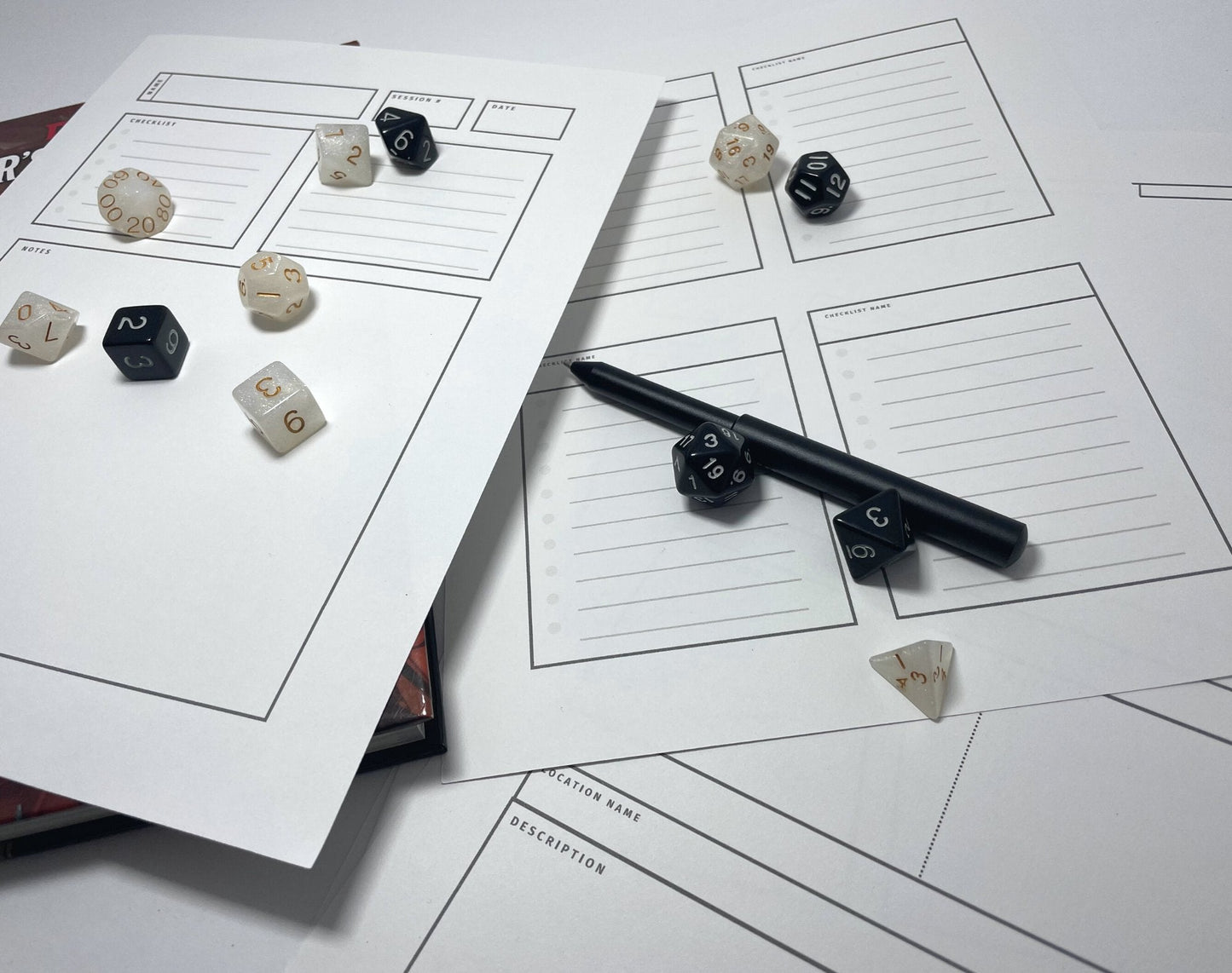 TTRPG Session Notes - Digital Only