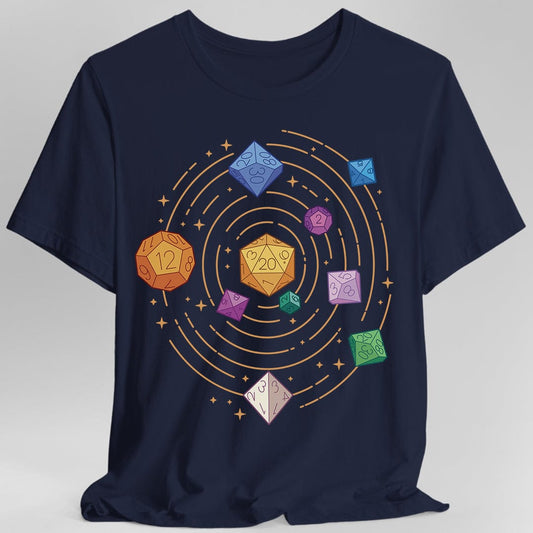 Space Dice Solar System T-shirt