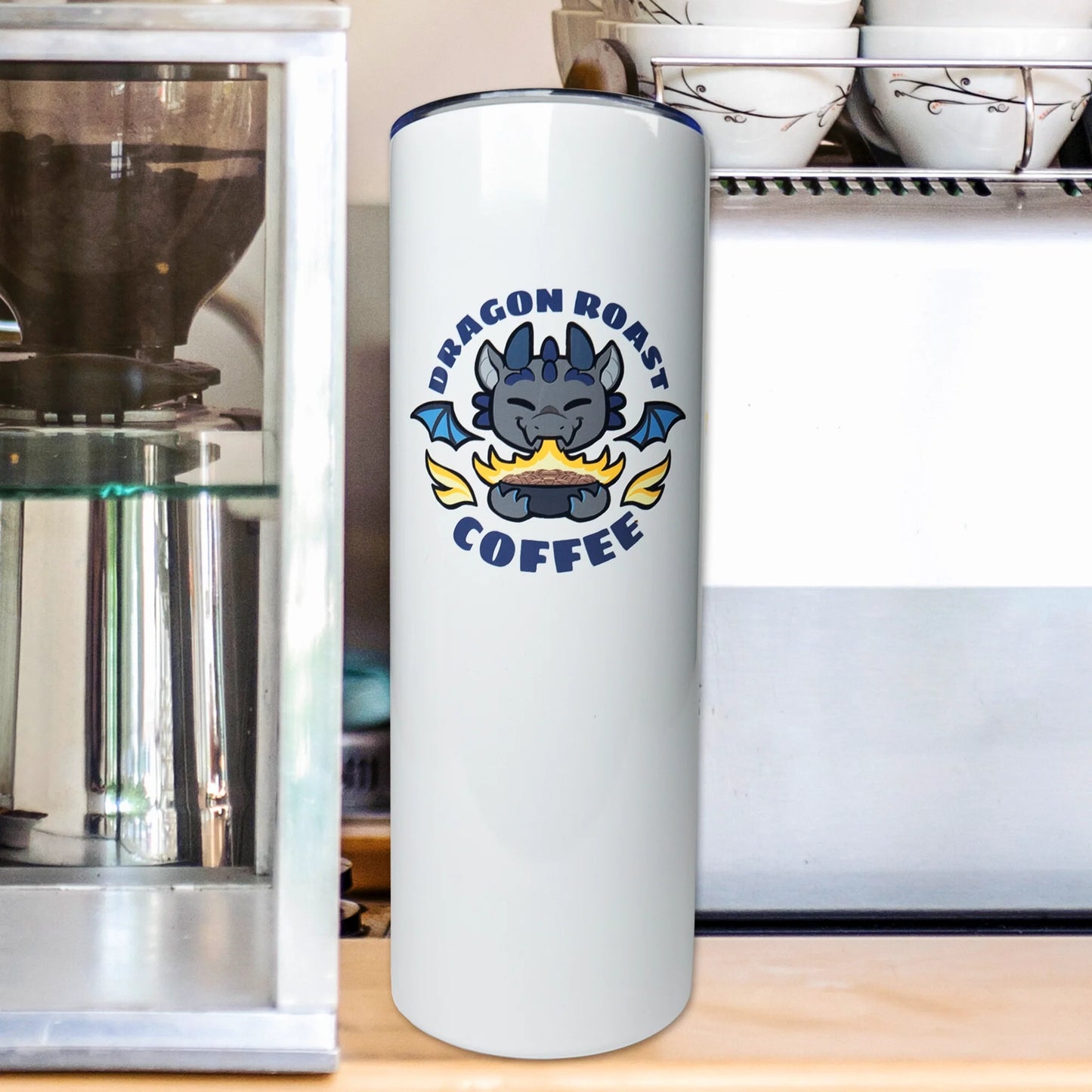 Dragon Roast Logo Tumbler