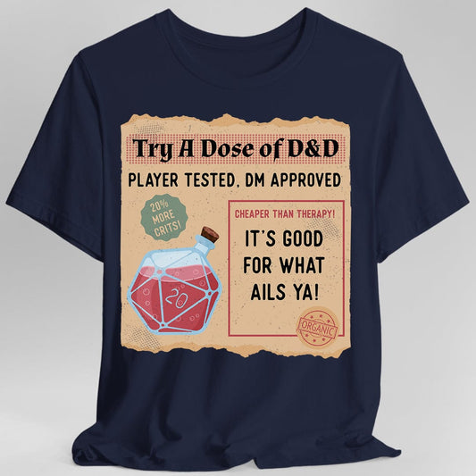 Vintage DnD Health Potion T-Shirt
