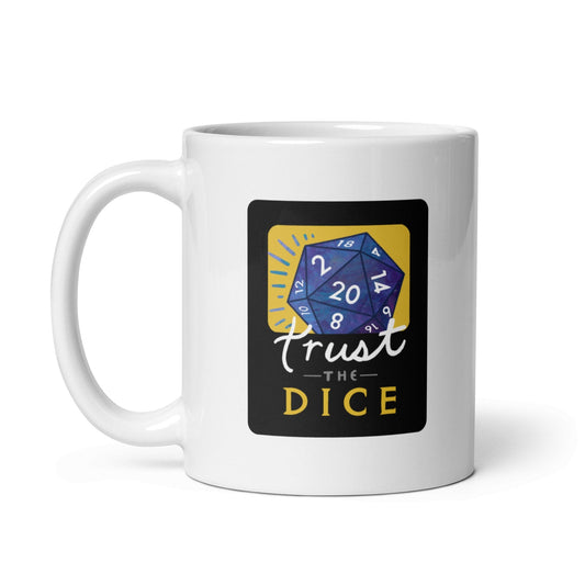 Trust the Dice Mug (Natural 20)