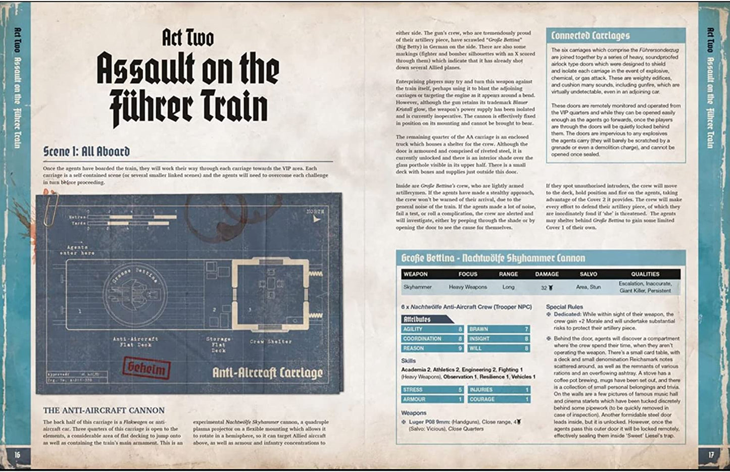 Achtung! Cthulhu 2d20: Assault on the Fuhrer Train (+PDF)