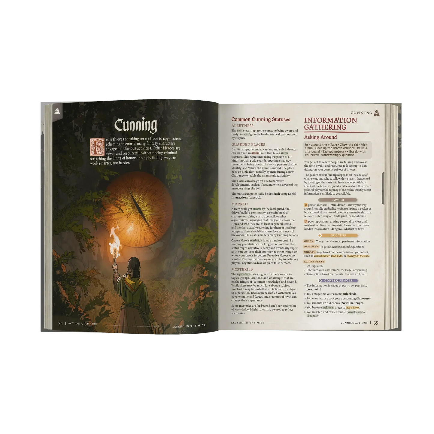 Legend in the Mist - Action Grimoire