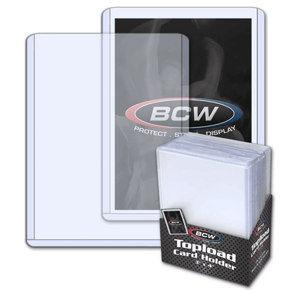 3x4 Topload Card Holder - Standard, 25ct