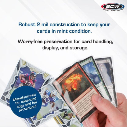 1000 count Standard Card Penny Sleeves