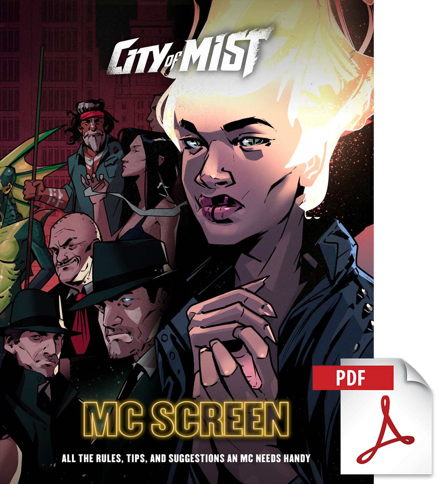City of Mist - MC Screen