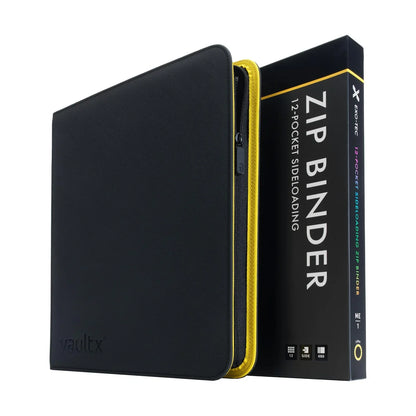 Vault X Premium Exo-Tec Zip Binder - 12 Pocket (ME1 Unlimited)