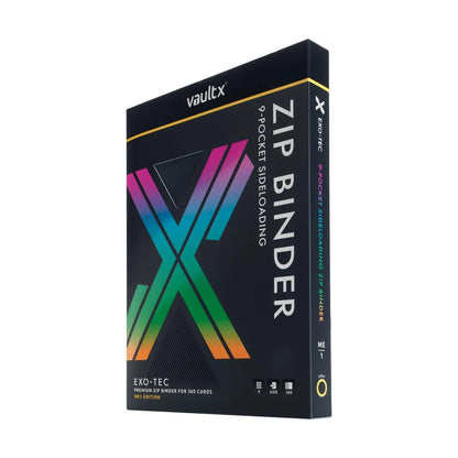 Vault X Premium Exo-Tec Zip Binder - 9 Pocket (ME1 Unlimited)