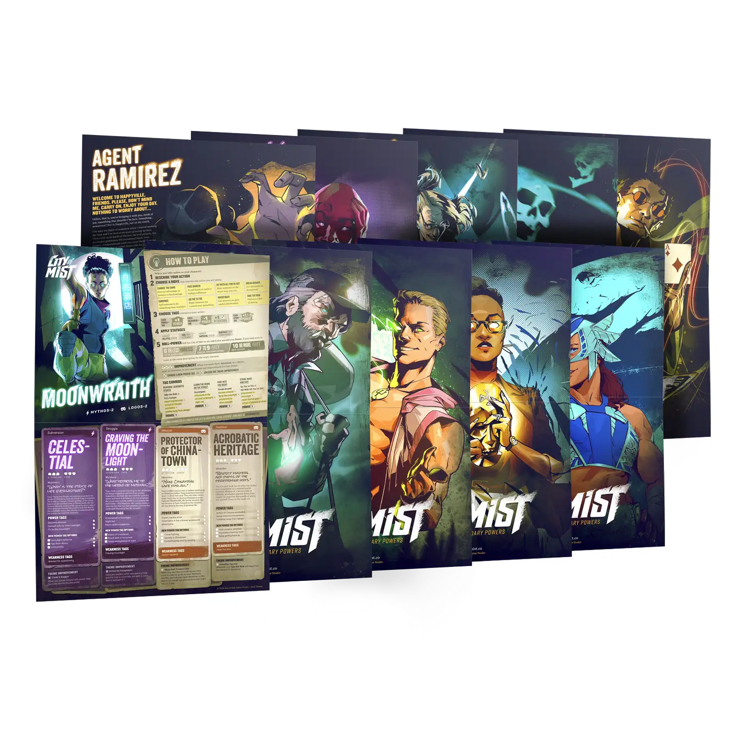 City of Mist - The Vigilante Set
