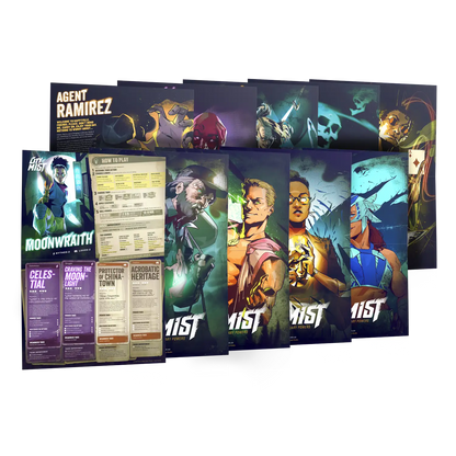 City of Mist - Character Folio Pack 2