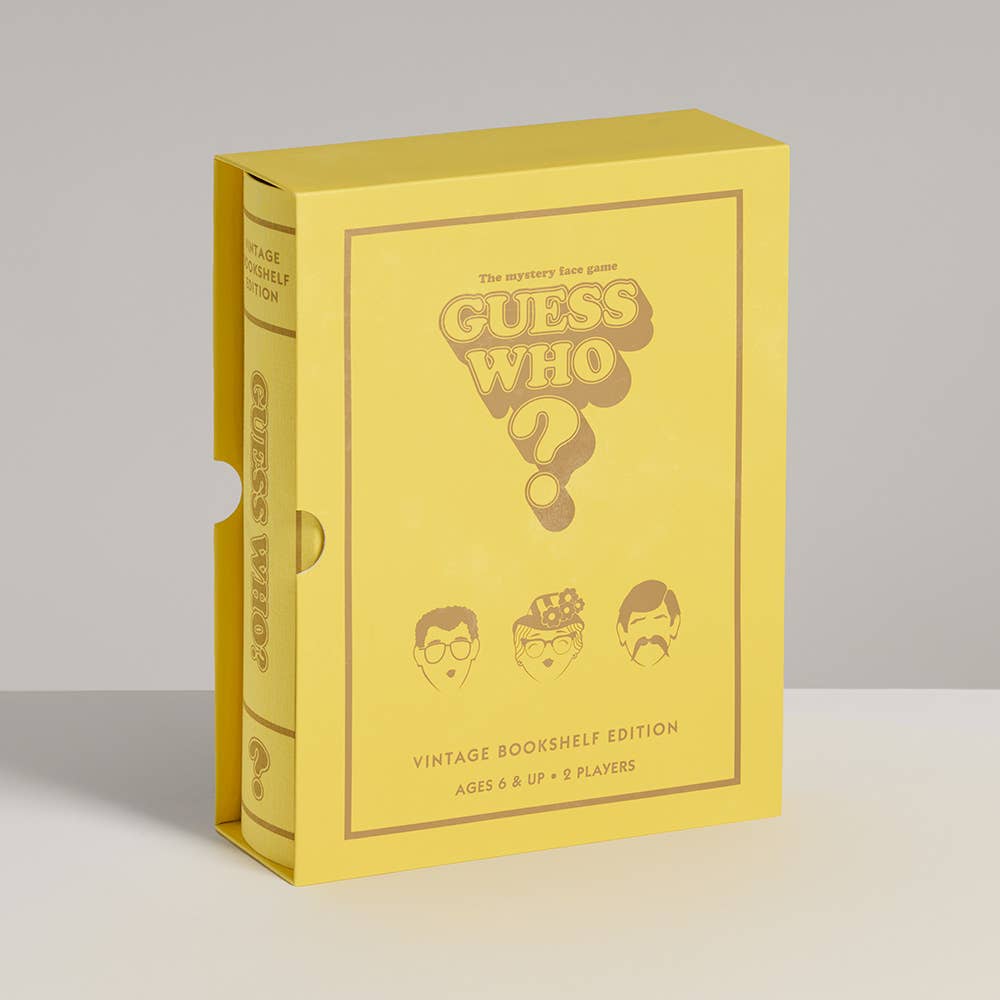 Guess Who? - Vintage Bookshelf Edition