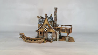 Medieval Town - Rivermaster's Hut