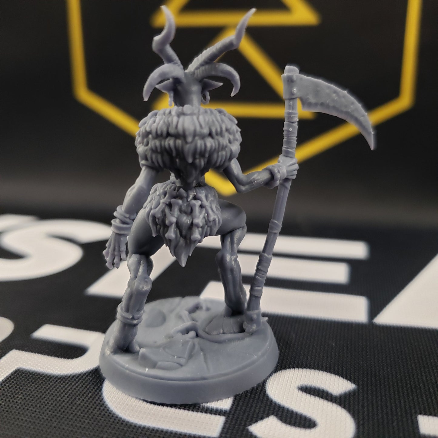 Kzara, Gobor Priestess (Female Capra Cleric)