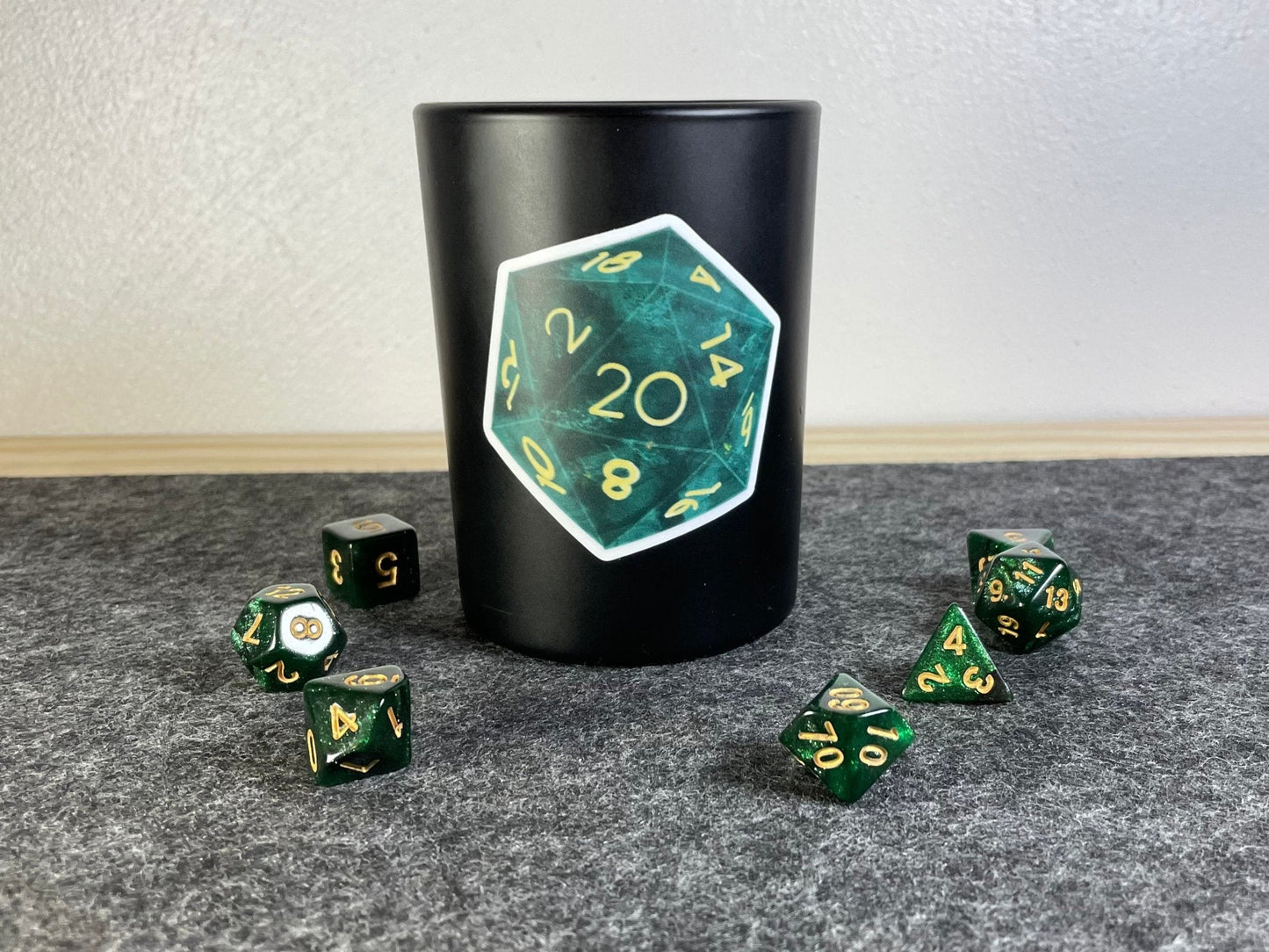 D20 Green Sticker