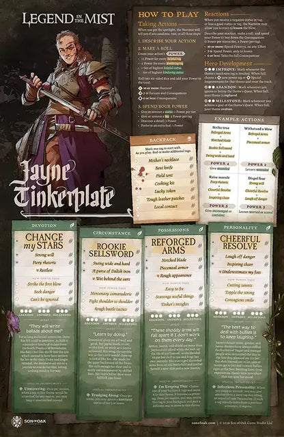 Legend in the Mist - Character Pack (20)