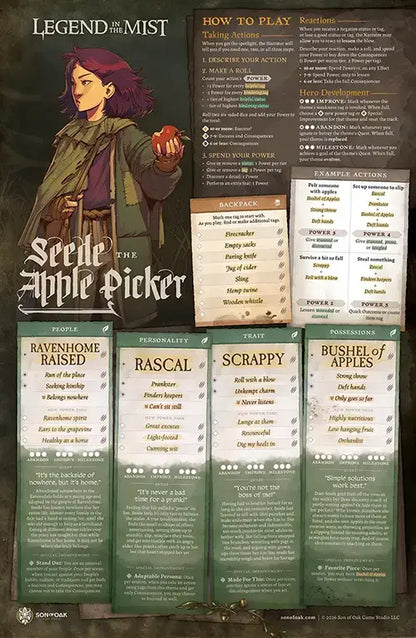 Legend in the Mist - Character Pack (20)