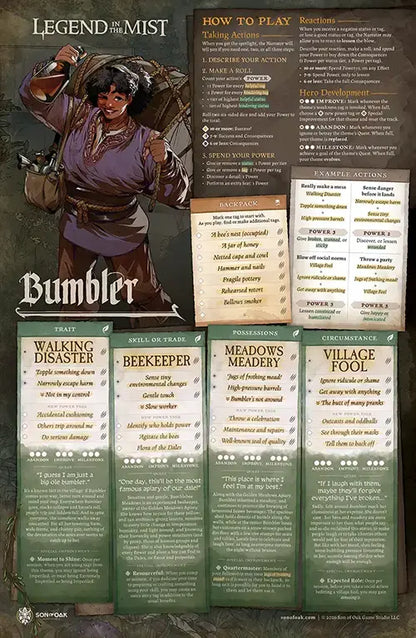 Legend in the Mist - Character Pack (20)