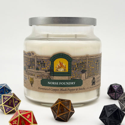 Cantrip Candles - Norse Foundry (16 oz Glass Candle)