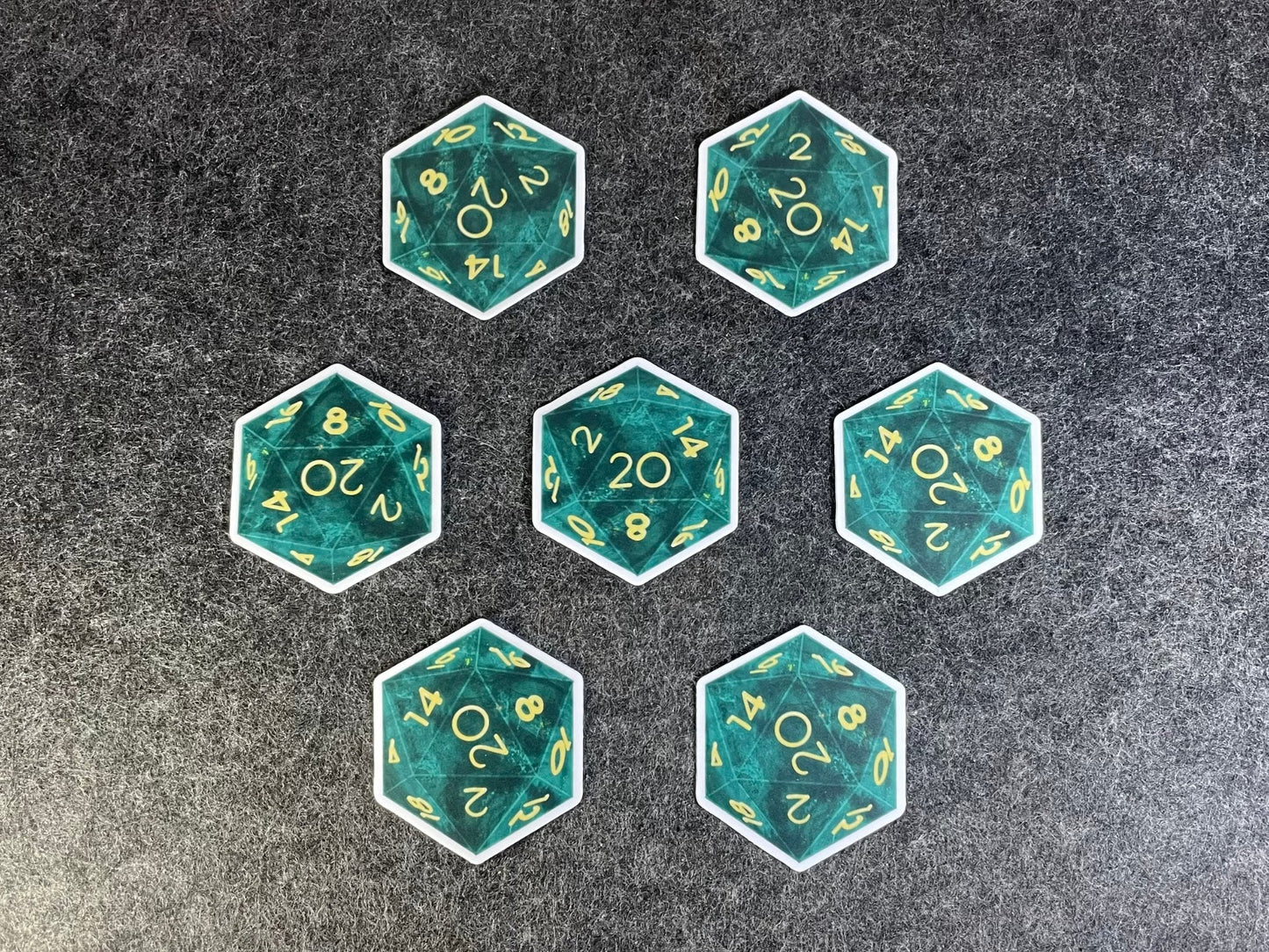 D20 Green Sticker