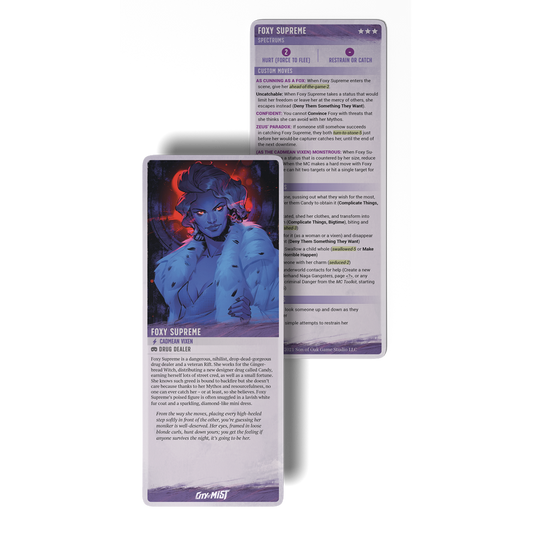 City of Mist - Deck of Legends