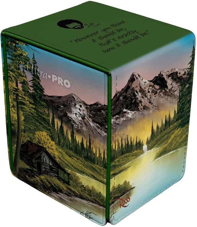 Ultra PRO: Alcove Flip Deck Box - Bob Ross (Mountain Retreat)