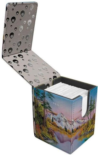 Ultra PRO: Alcove Flip Deck Box - Bob Ross (Mighty Mountain Lake)