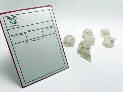 Minimal Spell and Item Cards (5e) - Digital Only