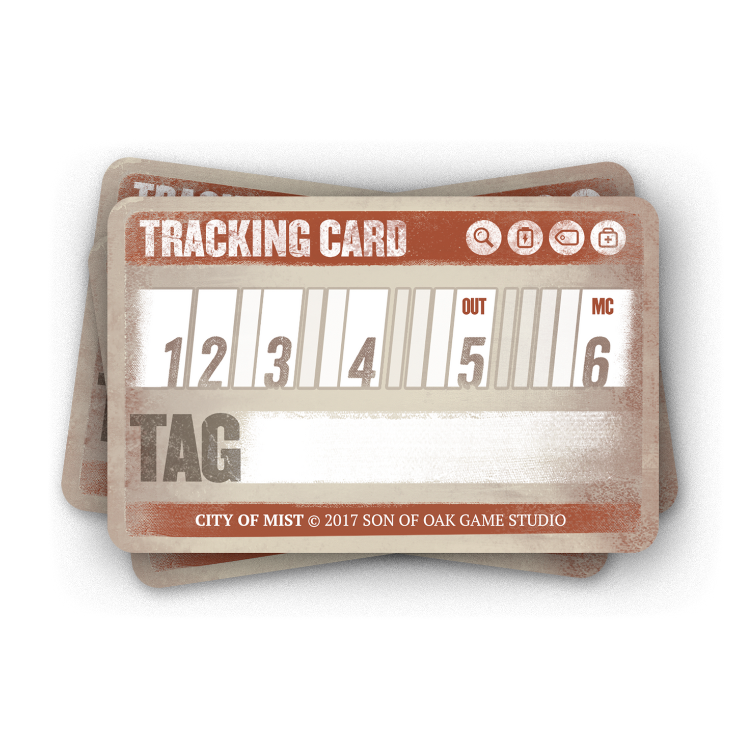 City of Mist - Tracking Cards