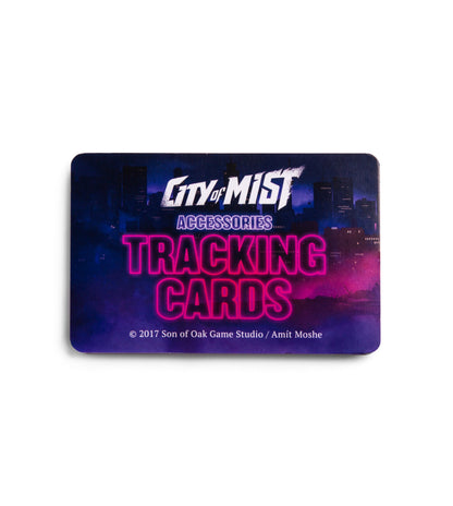 City of Mist - Tracking Cards