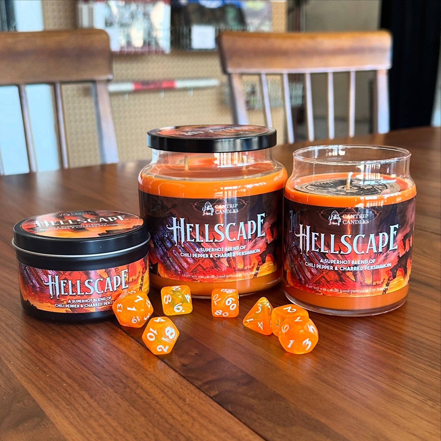 Cantrip Candles - Hellscape (16 oz Glass Candle)