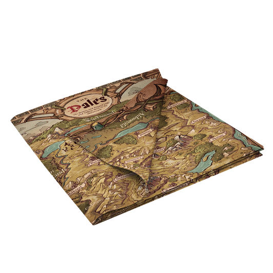 Legend in the Mist - Cloth Map of the Dales