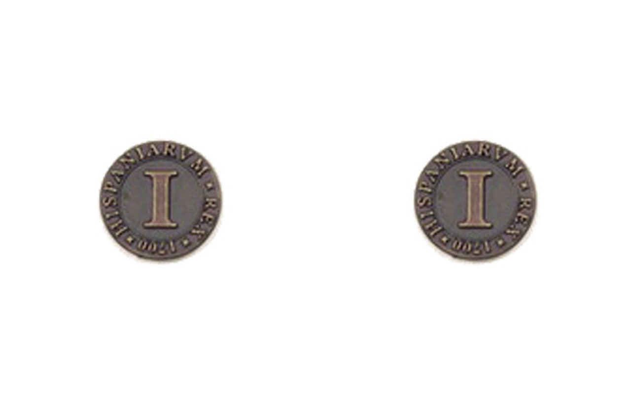 Pirate Doubloons Themed Gaming Coins - Tiny 15mm (18-Pack)