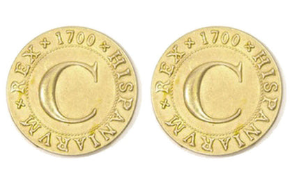 Pirate Doubloons Themed Gaming Coins - Jumbo 35mm (6-Pack)