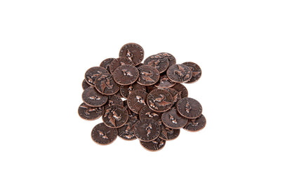 Mythological Creatures Themed Gaming Coins - Tiny 15mm (18-Pack)