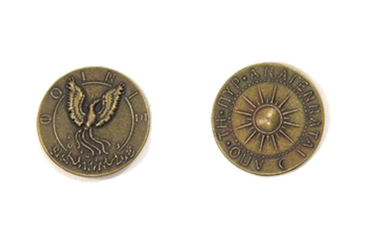 Mythological Creatures Themed Gaming Coins - Medium 25mm (12-Pack)