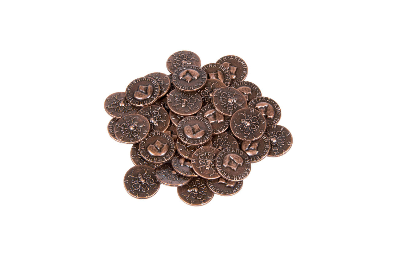 Mythological Monsters Themed Gaming Coins - Tiny 15mm (18-Pack)