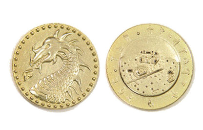 Dragons Themed Gaming Coins - Jumbo 35mm (6-Pack)