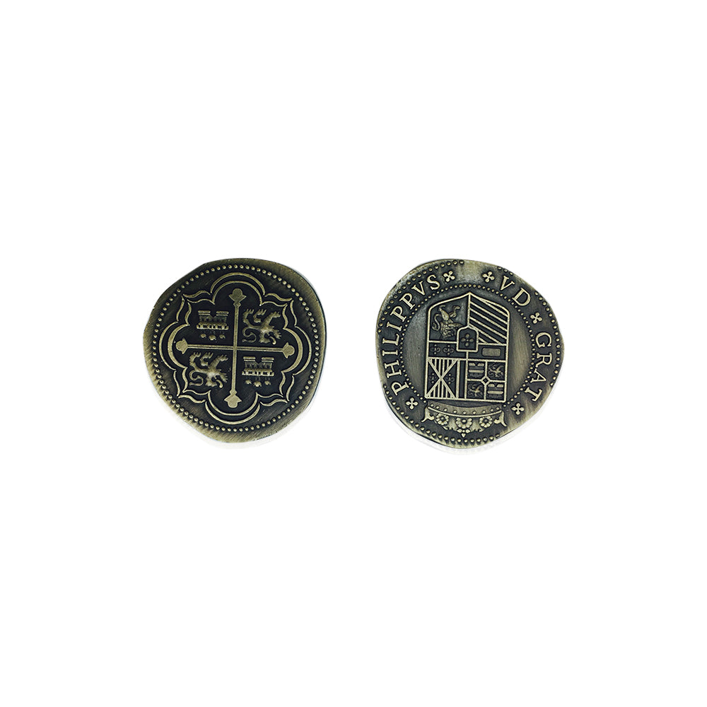 Adventure Coins – Pirate Doubloon Metal Coins Variety Pack Set of 10 Historical