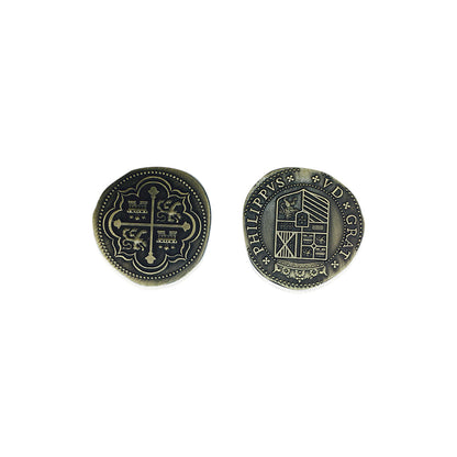 Adventure Coins – Pirate Doubloon Metal Coins Variety Pack Set of 10 Historical