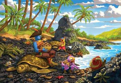 Jewel of the Indigo Isles Hardcover & PDF